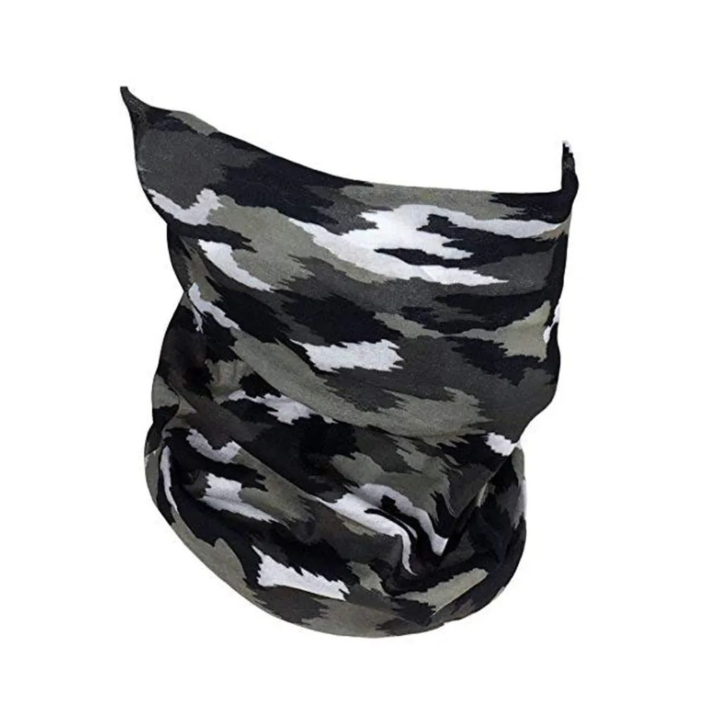 Tùy chỉnh cổ gaiter liền mạch bán buôn tùy chỉnh chạy xe máy đánh cá ngoài trời Bandana mặt gaiter cổ gaiter cho nam giới