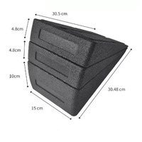 UNIQ Squat Wedge Block Réglable Antidérapant En Caoutchouc Squat Rampe Squat Wedge Pour Talon Élevé Squat Haltérophilie