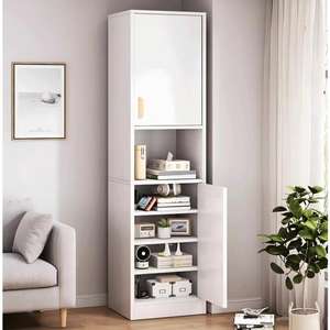 خزانة ملابس على الطراز الصيني الجديد ، غرفة نوم ، باب متأرجح ، خزانة ملابس ببابين ، خزانة ملابس منزلية صغيرة الحجم ، خزانة ملابس ، خزانة ملابس ، - Product Image 1