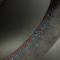 Volant M complet avec bande supérieure bleue et garniture en carbone pour BMW F01 F07 F10 F15 F20 F30 F31 F32 F33 F34 F35 F36 F80 F90