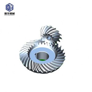 Couronne et pignon Jeu d'engrenages coniques en spirale pour outil électrique - Product Image 1