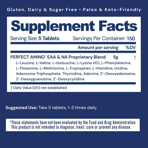 Suplementos de Nutrición Deportiva de Alta Calidad, 5000mg, <span class=keywords><strong>8</strong></span> Tabletas de Aminoácidos <span class=keywords><strong>Esenciales</strong></span> con Todos los Aminoácidos de Cadena Ramificada y BCAA - Product Image 6