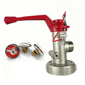 Valve d'extincteur à poudre chimique sèche ABC sur roues pour extincteur à chariot, accessoire d'équipement de lutte contre l'incendie - Product Image 4