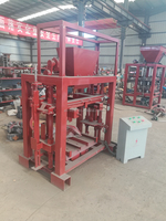 Machine à fabriquer des blocs et des briques en béton mousse creux à faible coût QT40-1 à Dubaï
