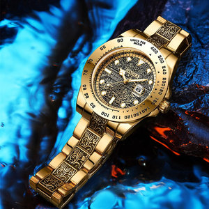 Reloj de Pulsera para Hombre ONOLA 3814, Marca Original, Estilo Árabe, Cuarzo, Acero Inoxidable, Moda Islámica Musulmana - Product Image 5
