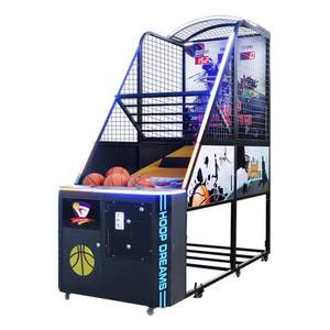 Scoring <span class=keywords><strong>Basket</strong></span> Ball Jeu d'arcade Arcade Basketball Hoop Coin Operated Basketball Game Arcade - Product Image 5