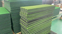Simulador de Golf para Práctica en Interiores, Tapete de Juego para Chipping, 1500x1500mm, 27kg, BLG M105B, Capa de Césped de Nailon de 15mm