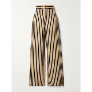 <span class=keywords><strong>Pantalon</strong></span> de bureau élégant et décontracté pour <span class=keywords><strong>femme</strong></span>, <span class=keywords><strong>coupe</strong></span> <span class=keywords><strong>droite</strong></span>, jambe large avec silhouette flatteuse, matériau doux - Product Image 2