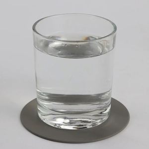 Ys98 Custom Printed Logo Promotional 3D Pattern Round <b>Silicone</b> for Drink Cup <b>Mat</b> Set Soft Pvc Rubber Coaster - Product Image 3