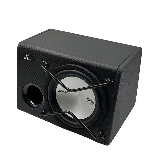 Auto sound car woofer subwoofers speaker 10 inch 12V built-in amplifier 150 RMS car subwoofer