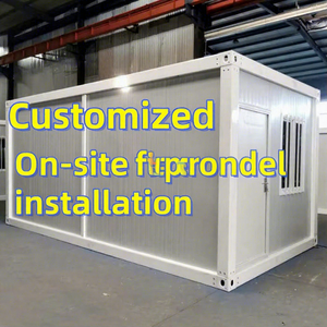 商用室内室外预制夹芯板钢结构自存储单元设施集装箱住宅 - Product Image 2