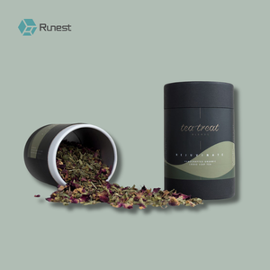 Envase <span class=keywords><strong>de</strong></span> <span class=keywords><strong>Cartón</strong></span> Redondo Personalizado con Tapa <span class=keywords><strong>para</strong></span> Almacenamiento <span class=keywords><strong>de</strong></span> Té, Café y Especias - Product Image 2