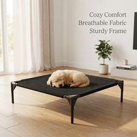 Lit de camping pour animaux de compagnie, pliable, durable, classique, universel quatre saisons, amovible, lavable, anti-humidité, pour chien et chat
