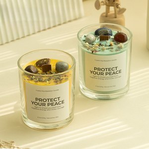 Nuevas Velas Aromáticas Hechas a Mano Personalizadas con Fragancia Duradera, Decoración Bonita para el Hogar para las Fiestas - Product Image 1