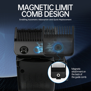 Máquina de Cortar Cabello Profesional con Logotipo Personalizado, Motor Vectorial de 11500 RPM, 2400 mAh, Tecnología de Levitación Magnética, para Salón de Belleza - Product Image 5