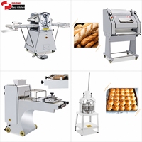 Laminoir à pâte industriel certifié CE ETL, diviseur de pâte, bouleuse de pâte pour pain, baguette et pain de mie, équipement de boulangerie