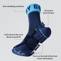 GOLOVEJOY DWZ15 Vente en Gros Chaussettes Longues de Football, Chaussettes de Compression de Soccer, Chaussettes Longues de Course, Chaussettes de Sport Antidérapantes pour Hommes