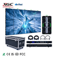 Écran LED de location XGC P3.91 Mur vidéo 4K HDR10 Affichage rapide à assembler Garantie 2 ans CMS basé sur le cloud Support au sol Arène sportive