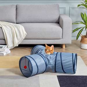 Groothandel Custom Duurzame Inklapbare <span class=keywords><strong>3</strong></span> Manier Kat Spelen Tube Huisdier Speelgoed <span class=keywords><strong>Tunnel</strong></span> Kat <span class=keywords><strong>Tunnel</strong></span> - Product Image 2