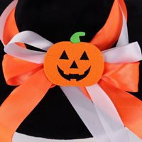 Pinces à cheveux chapeau de sorcière d'Halloween avec motif citrouille - Accessoires amusants et effrayants pour fêtes cosplay pour femmes et enfants