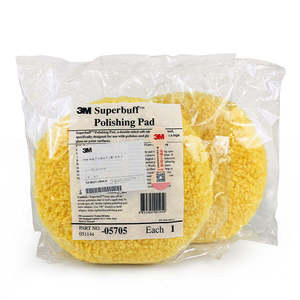 Tampon de polissage en laine double face 3M 5705 de 9 pouces pour l'élimination des rayures et la correction des tourbillons sur la peinture automobile - Product Image 6