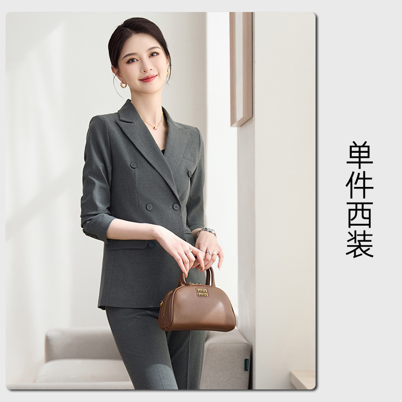 Grey single-piece suit