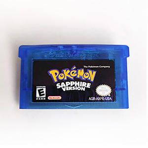 Cartouche de Jeux Vidéo Pokémon Console 32 Bits : Émeraude, Rouge Feu, Vert Feuille, Rubis, Saphir – Étiquette Scintillante pour Fans, Cadeau <span class=keywords><strong>GBA</strong></span> - Product Image 4