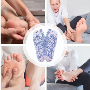 Wholesale Relief Remedy Foot Reflexology Hosiery with Low Acupuncture Point Stick Comfort and Wellness <b>Roller</b> - Product Image 6
