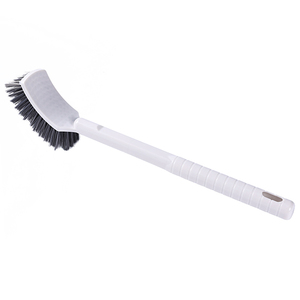 Cepillo de Inodoro de Doble Cara con Mango Tipo Hockey, Ideal para Diversas Ocasiones, Limpia sin Dejar Puntos Ciegos, Limpia los Huecos - Product Image 1