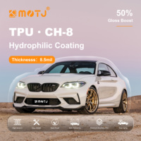 Film de protection de peinture TPU transparent premium MOTJ 8,5 mil, auto-réparateur, anti-rayures, anti-jaunissement, PPF avec garantie de 5 ans