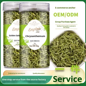 Tisane de Chèvrefeuille Anhui sans soufre, 30g, en bouteille, conservation au réfrigérateur 12 mois, livraison gratuite usine, vente en gros - Product Image 4