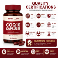 Capsules de Coenzyme Q10 pour une Peau Éclatante – Complément Antioxydant Quotidien à Formule Pure – Capsules Vital
