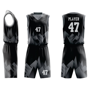 Ensemble d'uniformes de basketball personnalisés avec logo, légers, respirants, pour hommes et femmes, les plus vendus - Product Image 1
