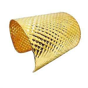 Best Design Gold-Plated Brass Metal Handcrafted Cuff <b>Bracelet</b> Quality Handicrafts Direct India Fashion Cuff <b>Bracelets</b> - Product Image 3