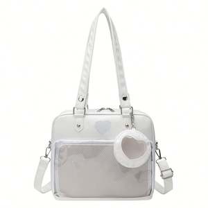 Brand New Cute Ita <b>Bags</b> with CE <b>Certificate</b> Japan Style Featuring Two Handles and Zip Closure - Product Image 1