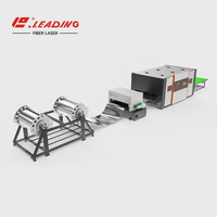 Ligne de production métallique automatique de haute précision Cypcut AI/BMP, série de lignes de découpe laser à couverture intégrale avec déroulage et nivellement