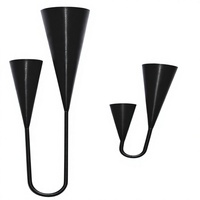Orff Instruments Preschool Teaching Aids Percussion Accessories Double-Ear Cowbell Double Horn Musical Toys 20.5/26cm*13cm