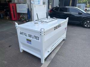 Tanque de Almacenamiento de Refrigerante de Acero al Carbono de Grado Industrial con Doble Pared y Marco Galvanizado Anticolisión, 35Kpa para Presión - Product Image 5