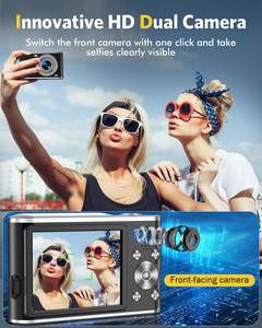 Cámara Digital Compacta Mini DC306L <span class=keywords><strong>de</strong></span> 48MP, Cámara Réflex Digital UV para Estudiantes y Actividades al Aire Libre con Resolución <span class=keywords><strong>de</strong></span> Video 4K - Product Image 3