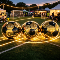 Ballon de football géant gonflable publicitaire pour la décoration de terrain de football de club – Nouveauté très demandée