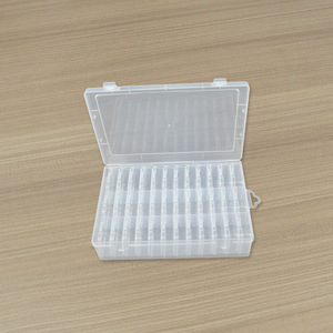 Transparent <b>Plastic</b> Storage Box 36 Compartments Detachable For <b>Beads</b> Desktop Organization Craft Supplies - Product Image 2