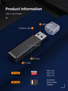 Nhà Máy bán hàng trực tiếp USB 1.0 đặc điểm kỹ thuật Adapter với 1TB thẻ nhớ tốc độ nhanh cho SD TF Đầu Đọc Thẻ - Product Image 2