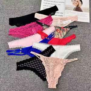 Bas prix, stock varié, culottes pour femmes de haute qualité, string européen sexy, dentelle, culottes pour filles, sous-vêtements confortables et élégants - Product Image 2