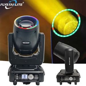 <span class=keywords><strong>Lyre</strong></span> DMX512 Flystar 230W Mini <span class=keywords><strong>7R</strong></span> à tête mobile LED avec anneau pour scène DJ, idéale pour mariages, fêtes, événements, clubs et applications en entrepôt - Product Image 1