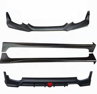 Lip Spoiler Depan Belakang dan Side Skirt Bahan ABS Laris untuk Bodykit Mobil 2009-2011