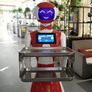 <span class=keywords><strong>Robot</strong></span> de Reparto de Comida a <span class=keywords><strong>Precio</strong></span> de Fábrica, Certificado CE, <span class=keywords><strong>Robot</strong></span> <span class=keywords><strong>Camarero</strong></span> Profesional para Restaurantes, <span class=keywords><strong>Robot</strong></span> de Servicio Inteligente para Exportación - Product Image 3