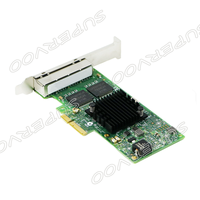 Cartes adaptatrices Ethernet serveur I350-T4 Quad Port I350T4V2BLK 1GbE PCIe 2.1 X4