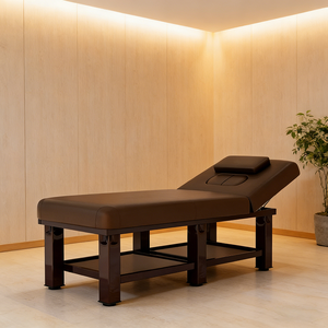 Professional <b>Adjustable</b> <b>Folding</b> Massage <b>Table</b> with Metal Frame for Beauty Salon and Spa Commercial Use - Product Image 1