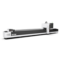 Máquina de Corte Láser de Fibra Tipo Gantry de 220G, Especial para Tubos Metálicos, con Enfriamiento por Agua, para Cortar Tubos Redondos, Cuadrados y Rectangulares