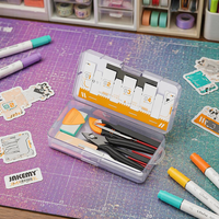 Kit d'outils d'impression 3D manuels JAKEMY de haute qualité : grattoir, coupeur, ponceuse, polisseuse, étui rigide en plastique, OEM, utilisation facile pour